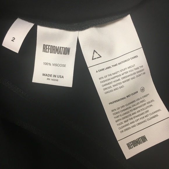 REFORMATION Delancey Dress Keyhole Front EUC - Picture 8 of 13